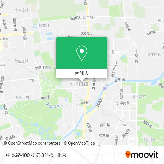 中东路400号院-3号楼地图