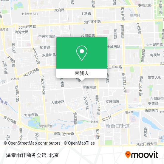 温泰雨轩商务会馆地图
