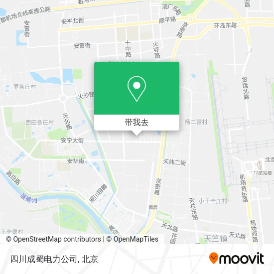 四川成蜀电力公司地图