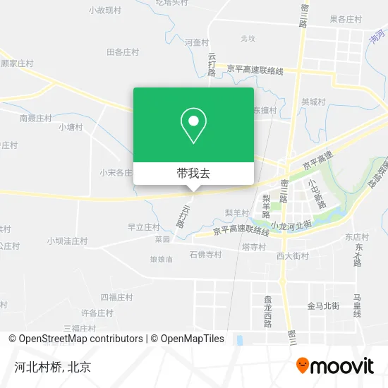 河北村桥地图