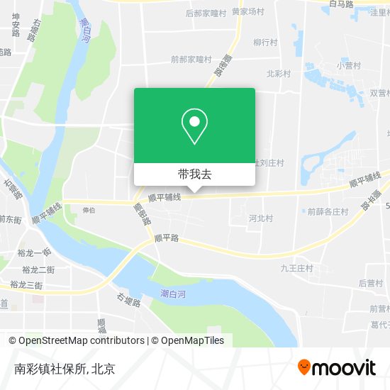 南彩镇社保所地图