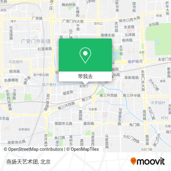 燕扬天艺术团地图