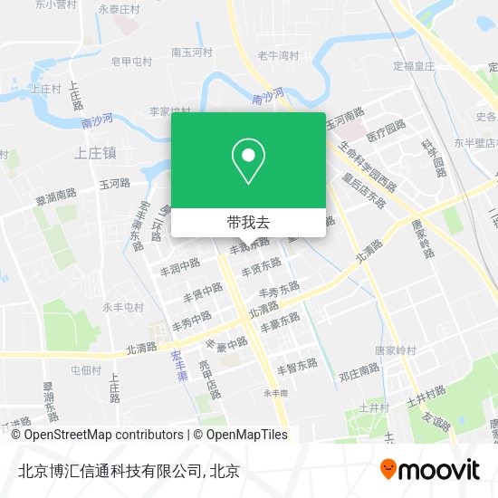 北京博汇信通科技有限公司地图