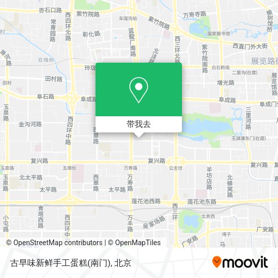 古早味新鲜手工蛋糕(南门)地图