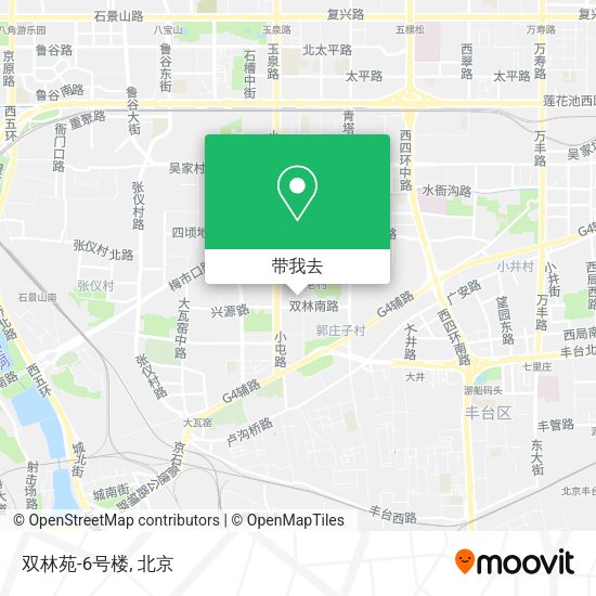 双林苑-6号楼地图