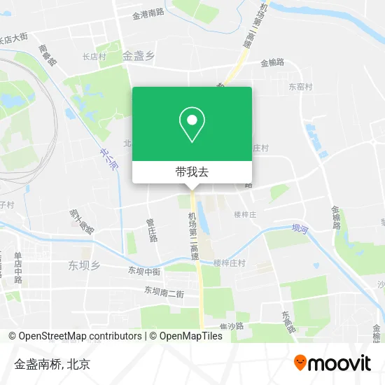 金盏南桥地图