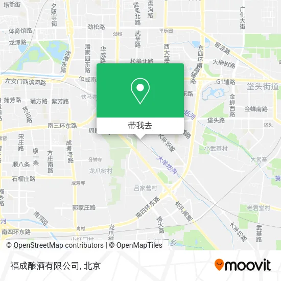 福成酿酒有限公司地图
