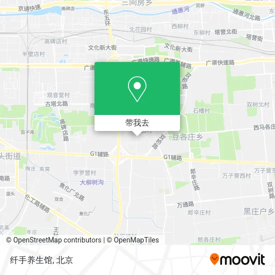 纤手养生馆地图