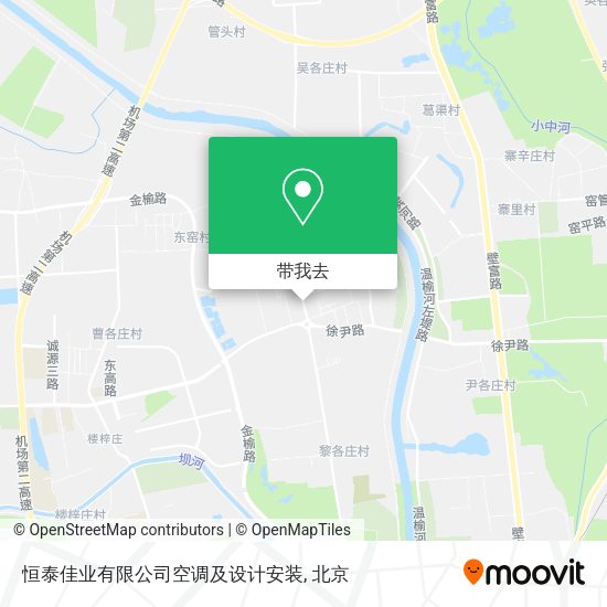 恒泰佳业有限公司空调及设计安装地图