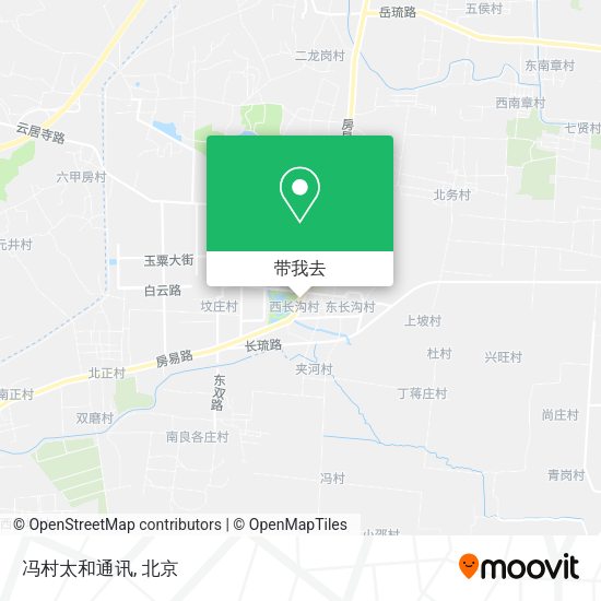 冯村太和通讯地图