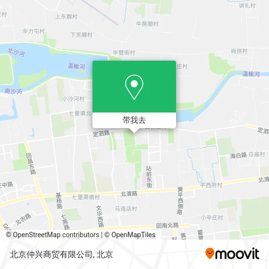 北京仲兴商贸有限公司地图