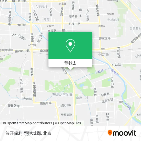 首开保利·熙悦城郡地图
