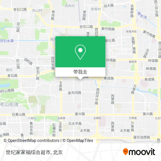 世纪家家福综合超市地图