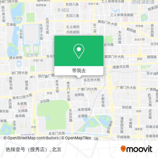 热辣壹号（搜秀店）地图