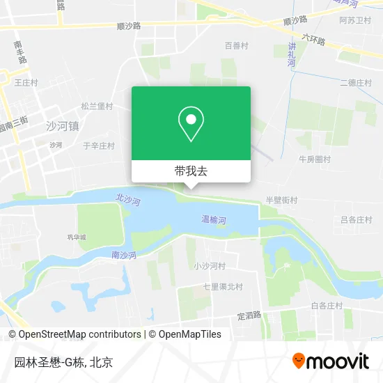 园林圣懋-G栋地图