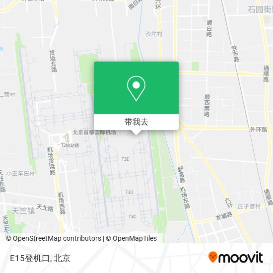 E15登机口地图