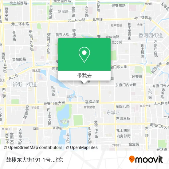 鼓楼东大街191-1号地图