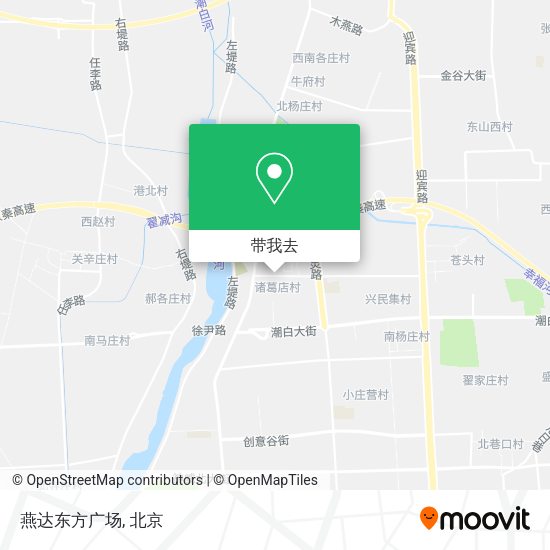 燕达东方广场地图