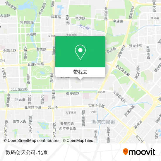 数码创天公司地图