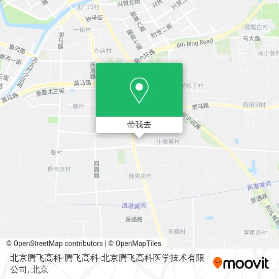北京腾飞高科-腾飞高科-北京腾飞高科医学技术有限公司地图
