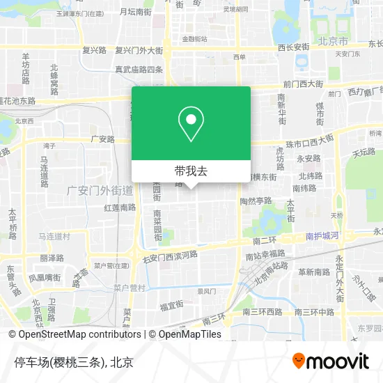 停车场(樱桃三条)地图