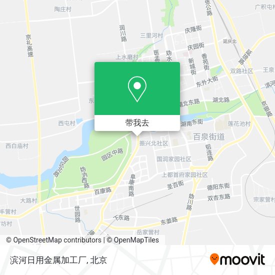滨河日用金属加工厂地图