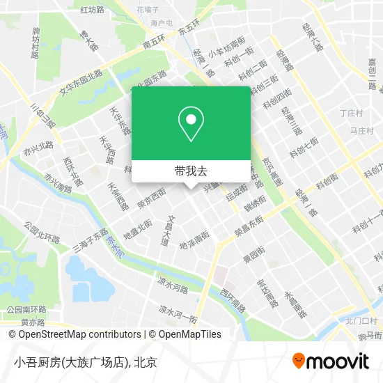 小吾厨房(大族广场店)地图