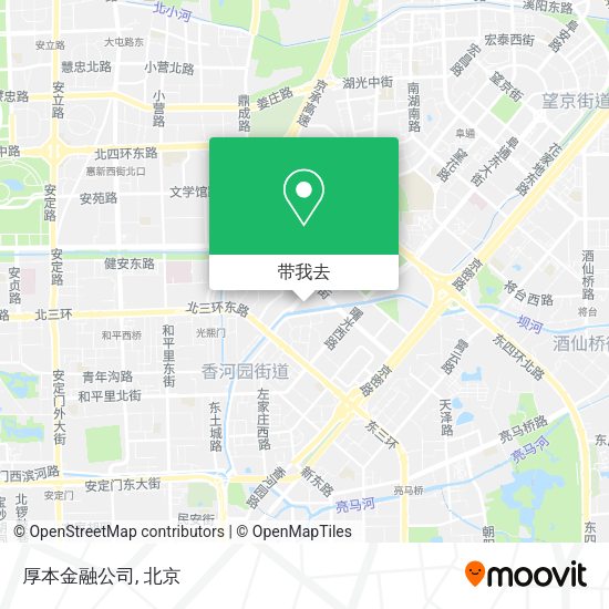 厚本金融公司地图