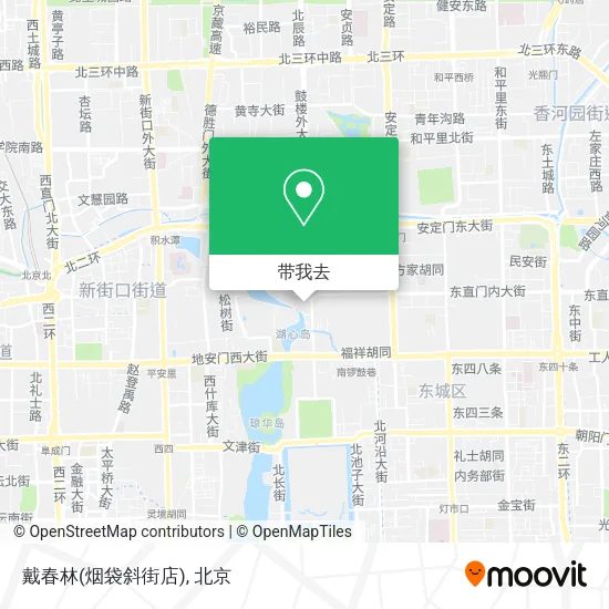 戴春林(烟袋斜街店)地图