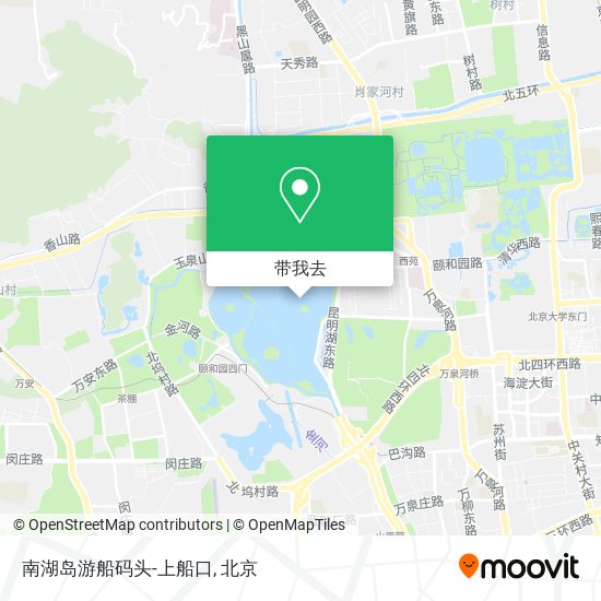 南湖岛游船码头-上船口地图