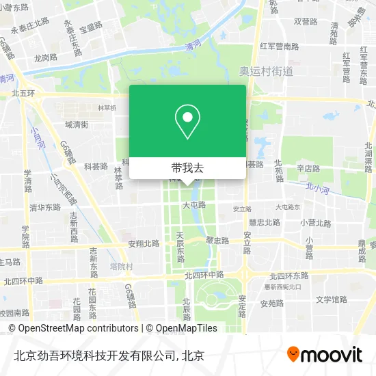 北京劲吾环境科技开发有限公司地图