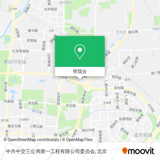 中共中交三公局第一工程有限公司委员会地图
