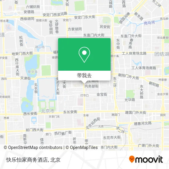 快乐怡家商务酒店地图