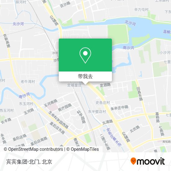宾宾集团-北门地图
