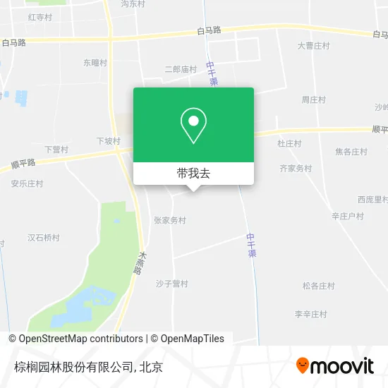 棕榈园林股份有限公司地图