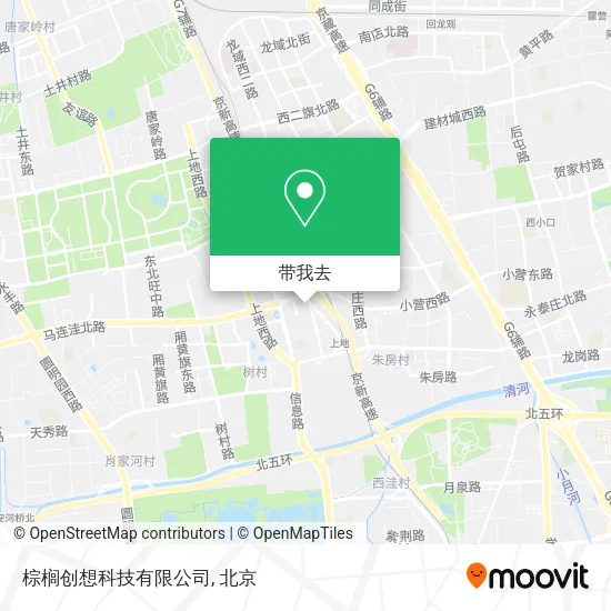 棕榈创想科技有限公司地图