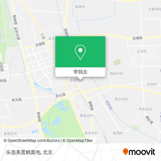 乐选美蛋糕面包地图