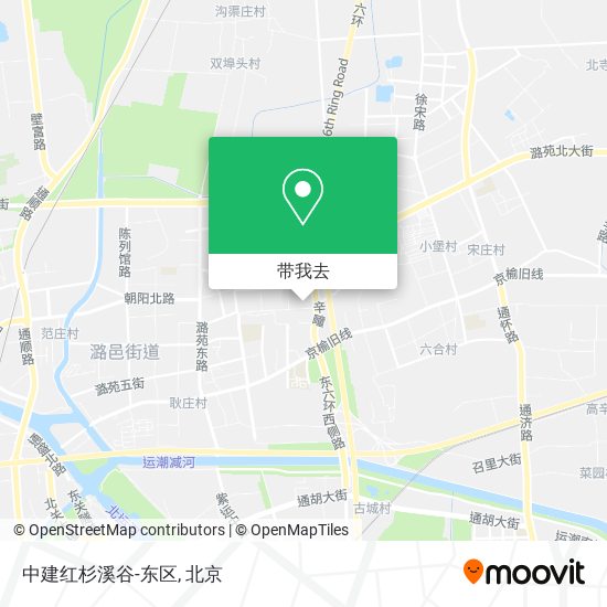 中建红杉溪谷-东区地图