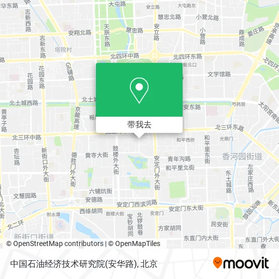 中国石油经济技术研究院(安华路)地图