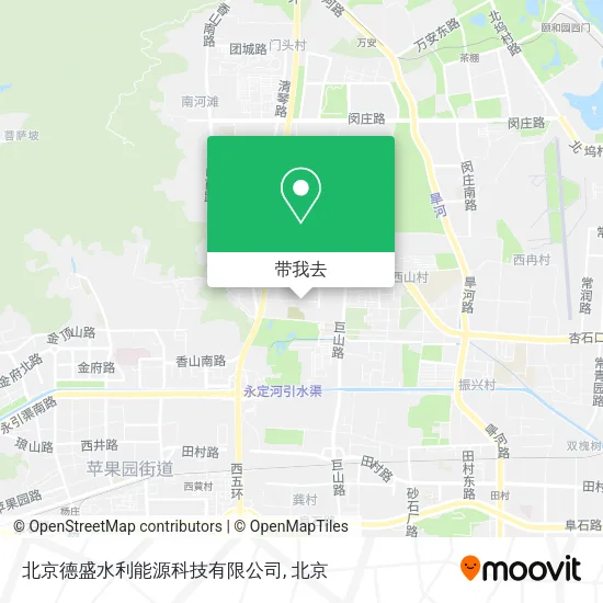北京德盛水利能源科技有限公司地图