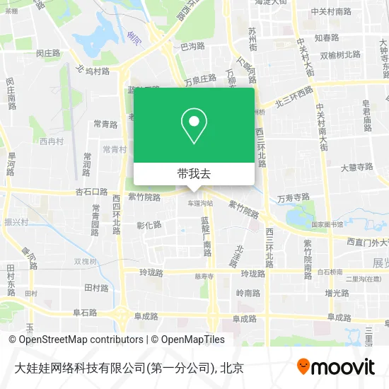 大娃娃网络科技有限公司(第一分公司)地图