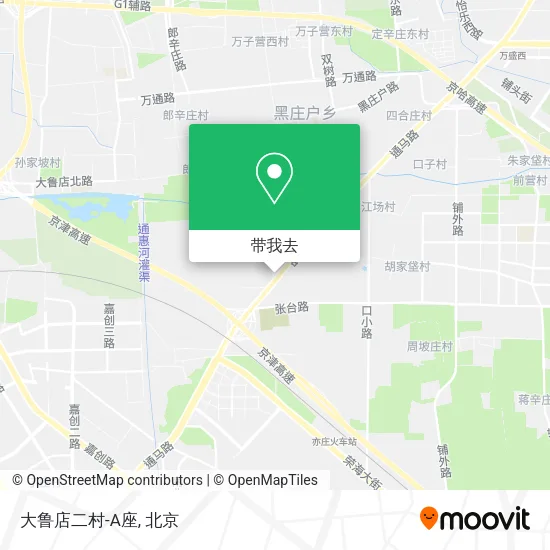 大鲁店二村-A座地图