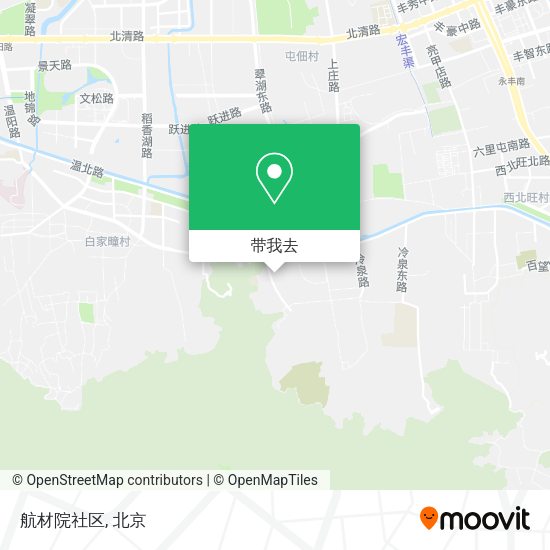 航材院社区地图
