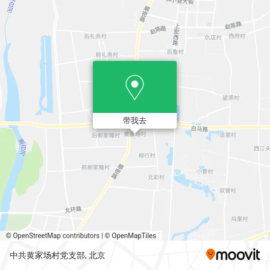 中共黄家场村党支部地图