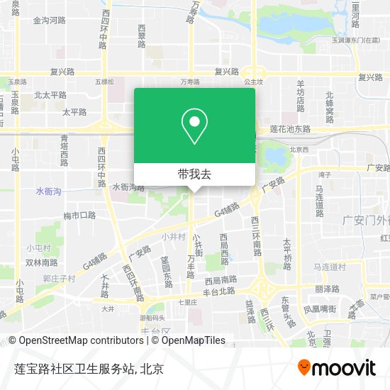 莲宝路社区卫生服务站地图