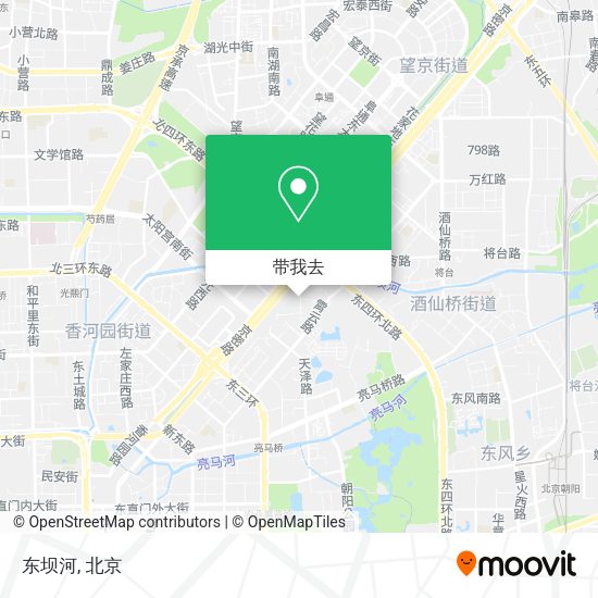 东坝河地图