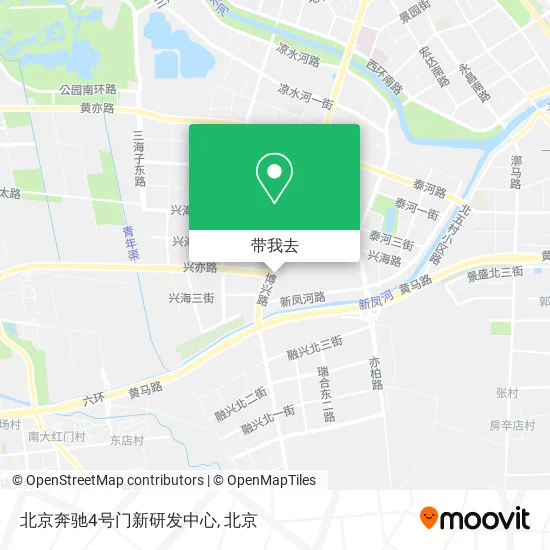 北京奔驰4号门新研发中心地图
