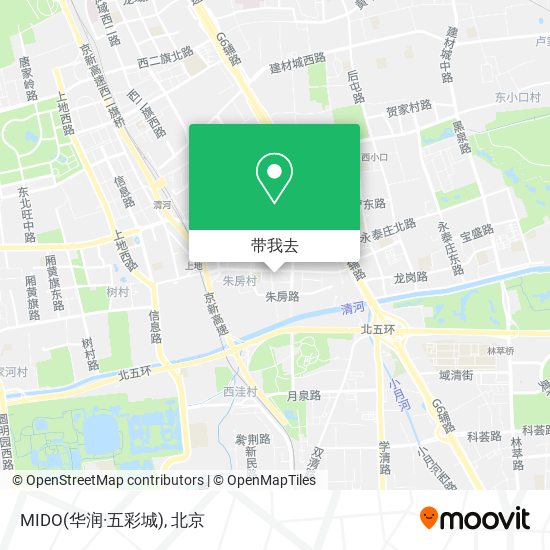 MIDO(华润·五彩城)地图