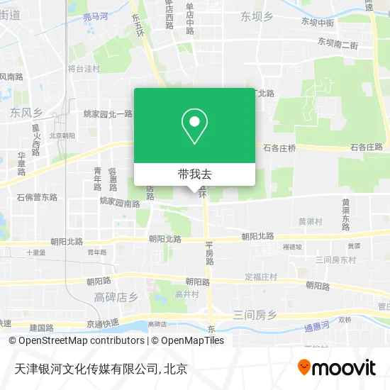 天津银河文化传媒有限公司地图