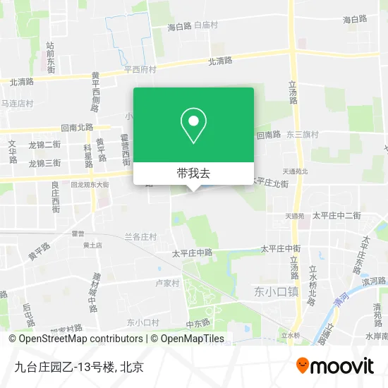 九台庄园乙-13号楼地图